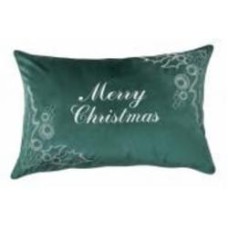 Подушка декоративная merry christmas 65x42 см изумрудно-зеленый Limaso