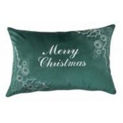 Подушка декоративная merry christmas 65x42 см изумрудно-зеленый Limaso