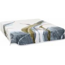 Покрывало Colon Color 4 235x270 см Textilia зелено-голубой