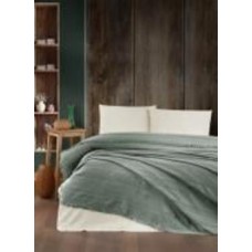 Комплект постельного белья Exclusive Pique Green 2 зеленый La Nuit