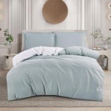 Комплект постельного белья Cotton Brushed 1.5 зеленый La Nuit