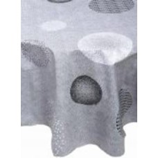 Скатерть Dots and circles d140 серый UP! (Underprice)