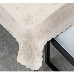 Скатерть Прованс PW195-R887-1-2 137x100 см бежевый Dariana