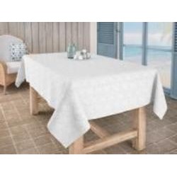 Скатерть Manno Blanco d160 белый Aitana