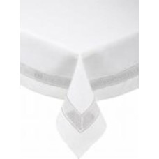 Скатерть водонепроницаемая Lena 120x160 см кремовый Daimon Home