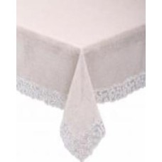 Скатерть водонепроницаемая Marsilya 120x160 см бежевый Daimon Home