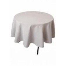 Скатерть Скатерть круглая Жемчужина Silver 136x136 см Прованс