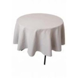 Скатерть Скатерть круглая Жемчужина Silver d180 180x180 см Прованс