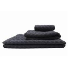 Полотенце Зигзаги Ring 30x70 см графитовый Simi