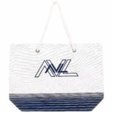 Сумка пляжная AVL Summer 35x45x14 бело-синий