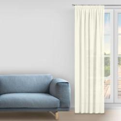 Гардина Crep 400х285 см кремовый Decora textile