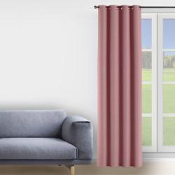 Штора-блэкаут Fusion Dimout 200х258 розовый Decora textile