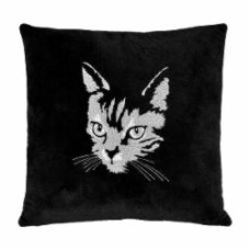 Подушка Mister Cat Tigres 30х30 черный
