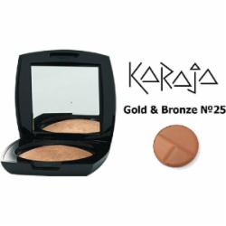 Пудра компактная KARAJA Gold & Bronze 25 7 г