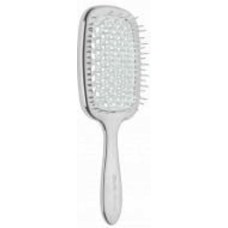 Щетка для волос JANEKE Superbrush CRSP230 BIA серебряный с белым