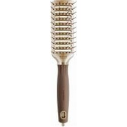 Щетка для волос Olivia Garden EXPERT STYLE VENT Nylon Bristles золотистый с коричневым