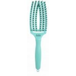 Щетка для волос Olivia Garden Medium FINGERBRUSH Care Iconic Boar&Nylon Full мятный