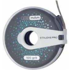 Сменная файл-лента STALEKS papmAm EXCLUSIVE в пластиковой катушке STALEKS PRO 100 грит 6 м ATClux-100