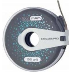 Сменная файл-лента STALEKS papmAm EXCLUSIVE в пластиковой катушке STALEKS PRO 100 грит 6 м ATClux-100