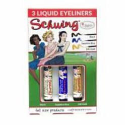 Подводка для глаз theBalm Schwing Trio 3 шт. x 1,7 мл Подводка для глаз theBalm Schwing Trio 3 шт. x 1,7 мл