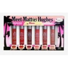 Набор жидких помад theBalm Meet Matt(e) Hughes Mini Kit Miami 6 x 7,2 мл