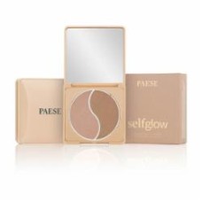 Бронзер PAESE 2в1 компактная Self Glow Bronzer Light 6 г