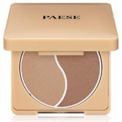 Бронзер PAESE 2в1 компактная Self Glow Bronzer Medium 6 г
