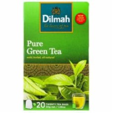 Чай зеленый Dilmah байховый Pure Green 20 шт. 1,5 г (9312631132151)