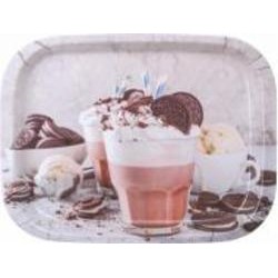 Поднос Albayrak прямоугольный Coffee and cookies 29,5x38,5x2,8 см