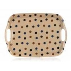 Поднос Banquet меламиновый 36x25,5 см DOTS, бежева