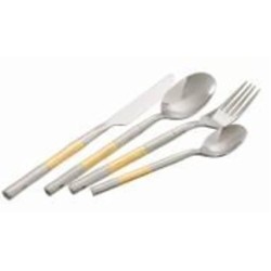 Набор столовых приборов Fiora Golden bamboo 24 предмета