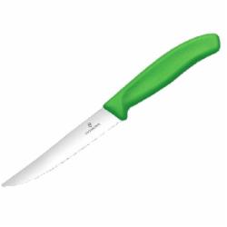 Нож кухонный Victorinox Steak&Pizza Vx67936.12L4 12 см зеленый