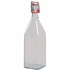 Бутылка Everglass Homemade с бугельным замком 1 л прозрачная