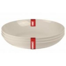 Набор тарелок глубоких Banquet Culinaria Brown 22 см 3 шт.