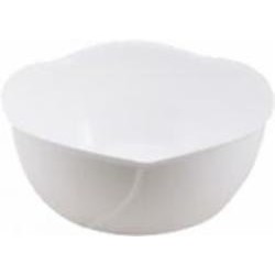 Салатник Heidrun пластиковый Китченмикс HDR d24/h10см 134 белый