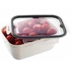 Контейнер для хранения Ucsan Plastik вакуумный прямоугольный LOCK & FIT 2 л (22х16,5х9см), белый
