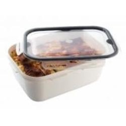 Контейнер для хранения Ucsan Plastik вакуумный прямоугольный LOCK & FIT 4 л (27,5х20х11см), белый