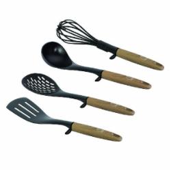 Набор кухонных принадлежностей Berlinger Ebony MAPLE Collection 4 предмета BH 6219