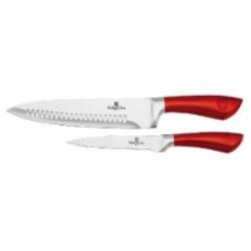 Набор ножей Berlinger Metallic Line BURGUNDY Edition 2 предмета BH 2372