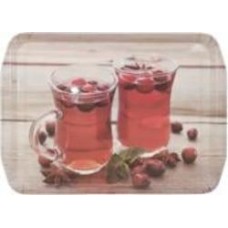 Поднос Flamberg Cranberry 35,5х25,5х2,5