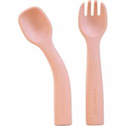 Набор столовых приборов детский Luna Nature Peach 2 шт