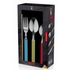 Набор столовых приборов Berlinger Funny colors Bergner RB-4665-MT 24 пр