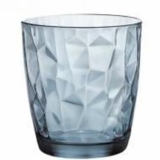 Стакан низкий Bormioli Rocco Diamond Ocean blue 305 мл 1 шт.
