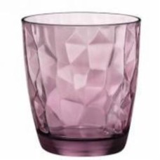 Стакан низкий Bormioli Rocco Diamond Rock purple 305 мл 1 шт.