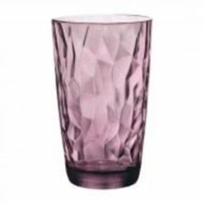 Стакан высокий Bormioli Rocco Diamond Rock purple 470 мл 1 шт.