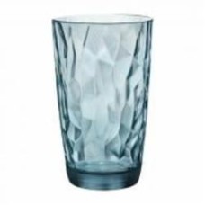 Стакан высокий Bormioli Rocco Diamond Ocean blue 470 мл 1 шт.