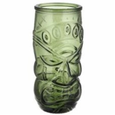 Стакан высокий San Miguel Tiki зеленая 550 мл 1 шт.