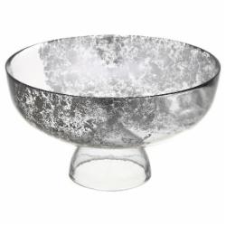 Блюдо на ножке Arda Cam Classic 27 см серебряно-дымчатый Блюдо на ножке Arda Cam Classic 27 см серебряно-дымчатый