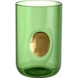Стакан низкий Fiora Mumbai Gold зеленое стекло 495 мл 1 шт.