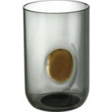 Стакан низкий Fiora Mumbai Gold серый стекло 495 мл 1 шт.